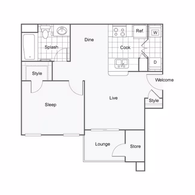 Unit 0913 0906 floor plan